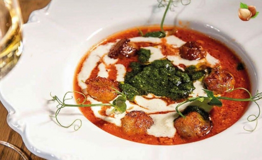 Суп с польпеттини