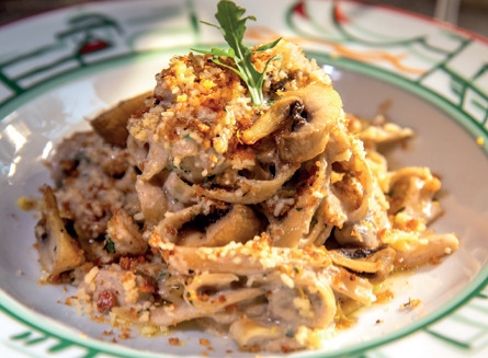 Тальятелле с грибами