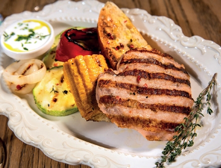 Рыбная бистекка