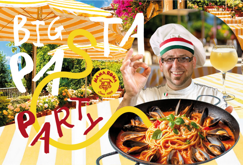 Big pasta party!