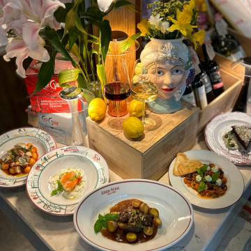 Сицилийский ужин в Mama Roma!