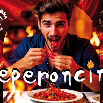 Жгучий конкурс Пеперончино в Mama Roma!