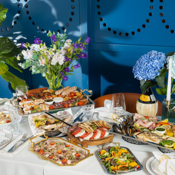 Банкет в итальянском ресторане от 2500 руб. на человека!