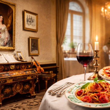 Уникальная экскурсия «Музыка Фонтанного дома» + ужин в ресторане Mama Roma