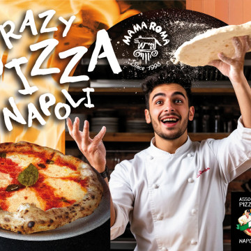 Crazy pizza Napoli в Mama Roma!